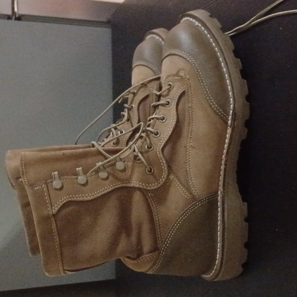 USMC Desert RAT Boots size 11.5W Leather, nubuck, cordura - Picture 10 of 10
